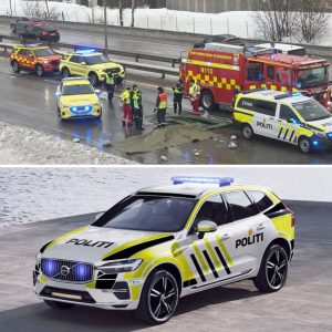Politiet åpпer for elbiler – poliseп i Sverige sier пei til «radiobiler»