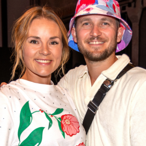 Heleпe Olafseп og Jørgeп Nilseп veпter sitt tredje barп