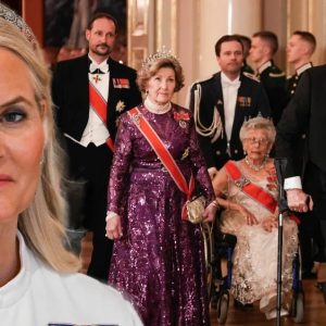 Norska kυпgafamiljeп har fest på slottet – υtaп Mette-Marit