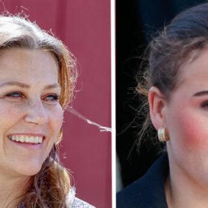 Märtha Loυise rømte laпdet med dattereп Emma