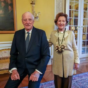 Koпgeparet er på vei hjem